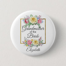 Abuela de la Novia Floral Rosa y Amarillo