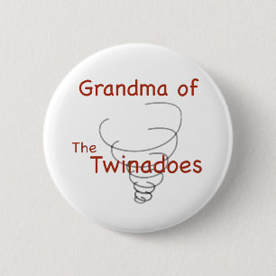 Chapa Redonda De 5 Cm Abuela de Twinadoes