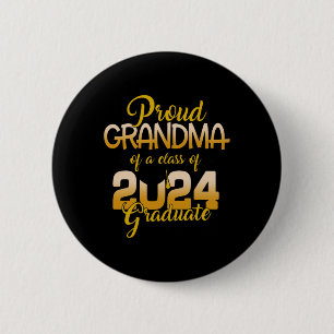 Chapa Redonda De 5 Cm Abuela De Una Licenciatura Superior De 2024