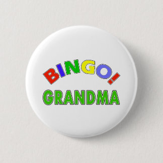 Chapa Redonda De 5 Cm Abuela del bingo
