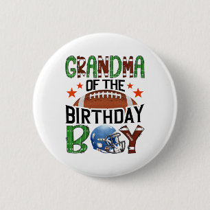 Chapa Redonda De 5 Cm Abuela Del Día Del Juego Del Cumpleaños Niño Amant