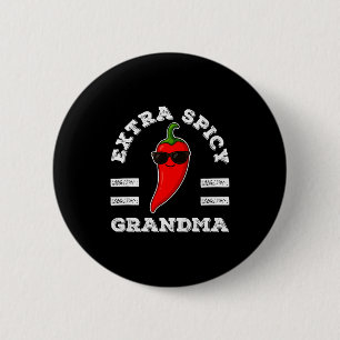 Chapa Redonda De 5 Cm Abuela Extra Scy Mujeres Humor Foodie Pimiento Chi