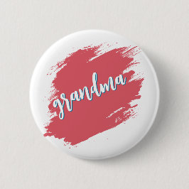 Chapa Redonda De 5 Cm Abuela minimalista