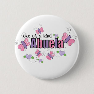 Chapa Redonda De 5 Cm Abuela Única