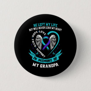 Chapa Redonda De 5 Cm Abuelo: Conmemoración de la prevención del suicidi