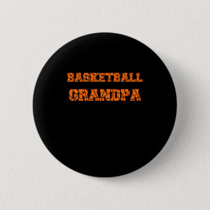 Chapa Redonda De 5 Cm Abuelo de baloncesto