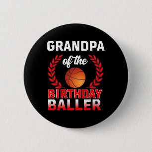 Chapa Redonda De 5 Cm Abuelo Del Aniversario Byller Bysketbyll Tema Bd