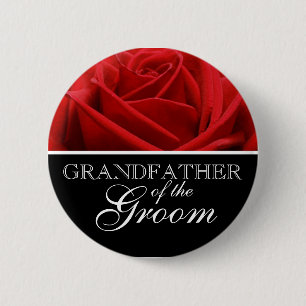 Chapa Redonda De 5 Cm Abuelo Del Boda Groom Pins