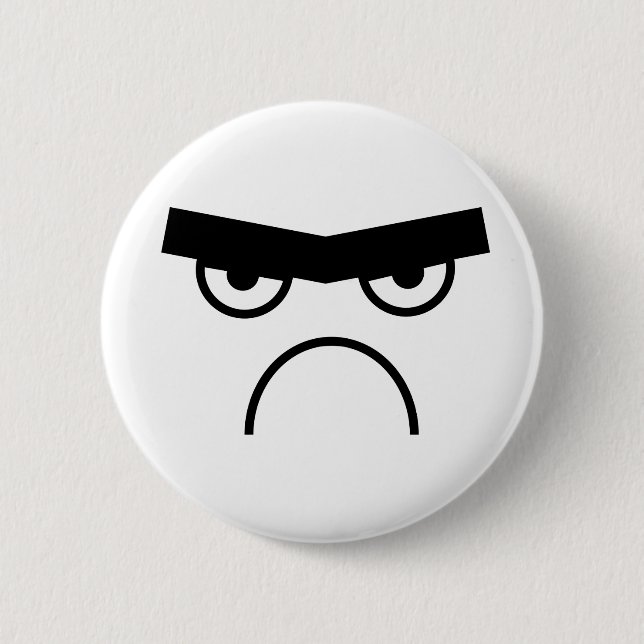 Chapa Redonda De 5 Cm Abuelo Grumpalumpagus (Anverso)