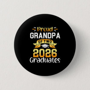 Chapa Redonda De 5 Cm Abuelo Orgulloso De Los Graduados De 2026 Cool Twi