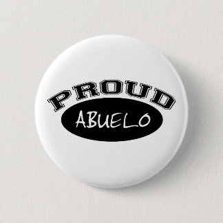 Chapa Redonda De 5 Cm Abuelo orgulloso (negro)