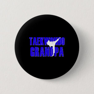 Chapa Redonda De 5 Cm Abuelo taekwondo Papa Shirt Tae Kwon Do Chica Gran