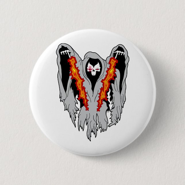 Chapa Redonda De 5 Cm AC 130 Spooky - Disparo (Anverso)