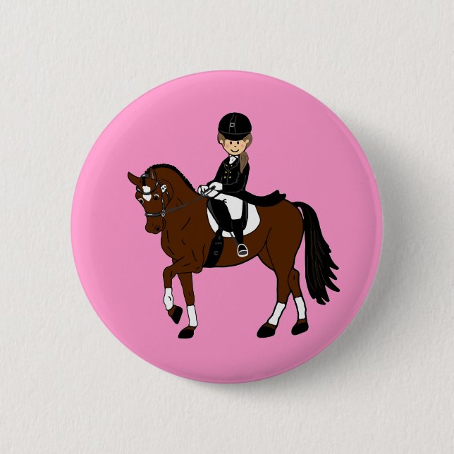 Chapa Redonda De 5 Cm Accesorio para uso personalizado de caballos y con (Anverso)