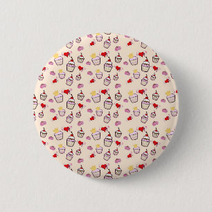 Chapa Redonda De 5 Cm Accesorios de Kawaii Cupcakes