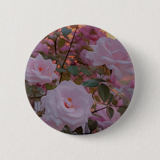 Chapa Redonda De 5 Cm Accesorios de rosa rosa