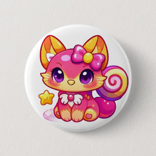 Chapa Redonda De 5 Cm Accesorios Kawaii de Pulpunkys