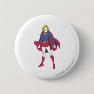 Chapa Redonda De 5 Cm Actitud 2 de Supergirl