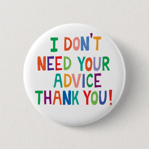 Chapa Redonda De 5 Cm Adolescente creciendo independiente