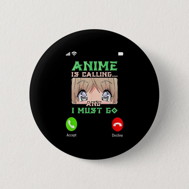 Chapa Redonda De 5 Cm Adolescentes Anime Merch Niños Chicas Anime es Cal (Anverso)