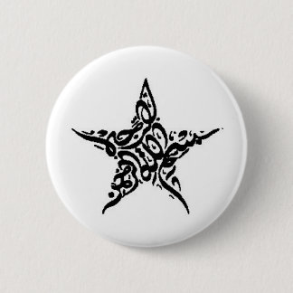 Chapa Redonda De 5 Cm Adorno de la estrella de Bismillah