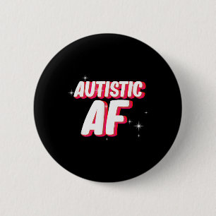 Chapa Redonda De 5 Cm Af autista _ Conciencia autista