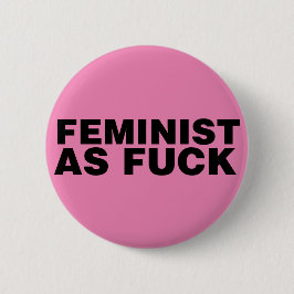 Chapa Redonda De 5 Cm AF feminista