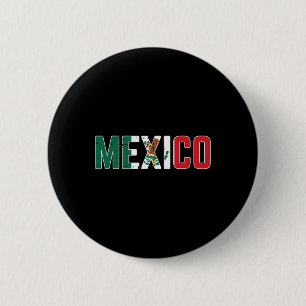 Chapa Redonda De 5 Cm Aficionado fútbol mexicano México Hombres Mujeres 
