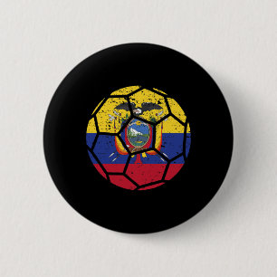 Chapa Redonda De 5 Cm Aficionados de Ecuador Bandera de Ecuador Jersey d