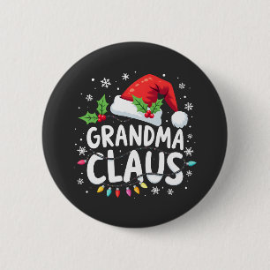 Chapa Redonda De 5 Cm Afiliación de la Unión de Navidades de Abuela Clau