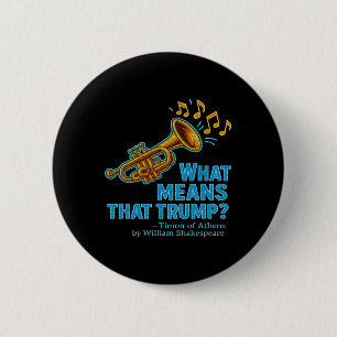 Chapa Redonda De 5 Cm Afligido Qué Significa Trump Timon Atenas Shakespe