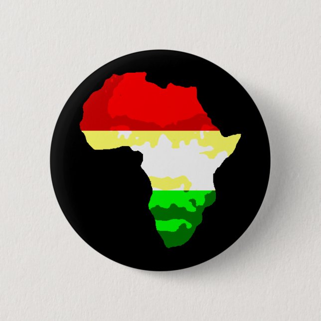 Chapa Redonda De 5 Cm África (Anverso)