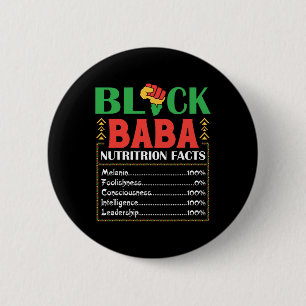 Chapa Redonda De 5 Cm Africa Black By Nutrition Hecho Melanin Consciousn