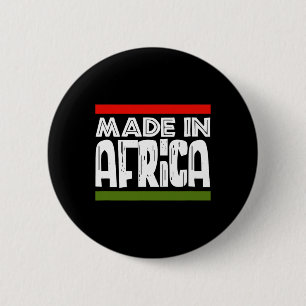 Chapa Redonda De 5 Cm África: Historia negra, herencia africana