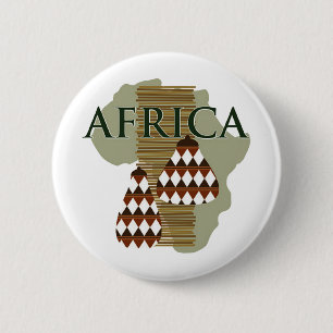 Chapa Redonda De 5 Cm África - ricos en historia