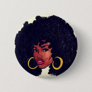 Chapa Redonda De 5 Cm Afrocentric