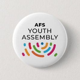 Chapa Redonda De 5 Cm AFS Youth Assembly Button