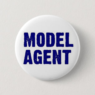 Chapa Redonda De 5 Cm Agente modelo