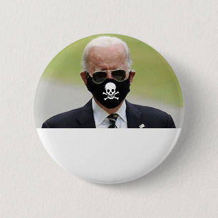 Chapa Redonda De 5 Cm Agregar tu propio título Joe Biden