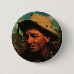 Chapa Redonda De 5 Cm Agricultor