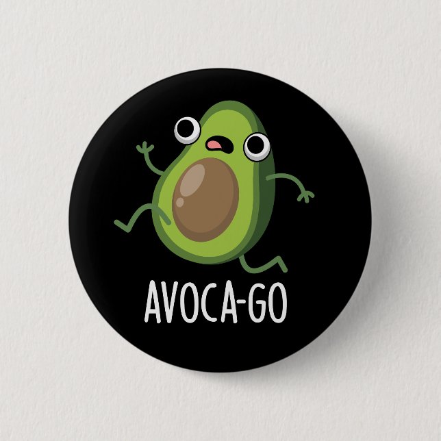 Chapa Redonda De 5 Cm Aguacate Pun Dark BG (Anverso)