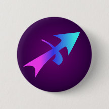 Aguamarina azul del rosa de la flecha del