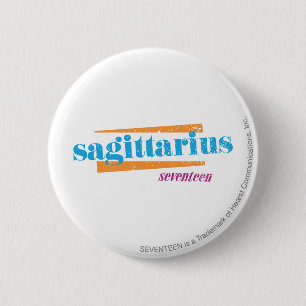 Chapa Redonda De 5 Cm Aguamarina del sagitario