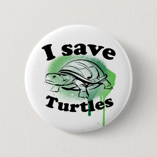 Chapa Redonda De 5 Cm Ahorro tortugas