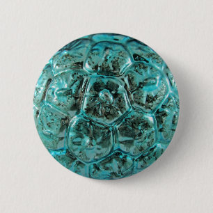 Chapa Redonda De 5 Cm Ajo de cristal de arte Rara bola de Navidades de d