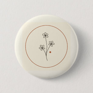 Chapa Redonda De 5 Cm ajuste agradable para tus botones con toque elegan