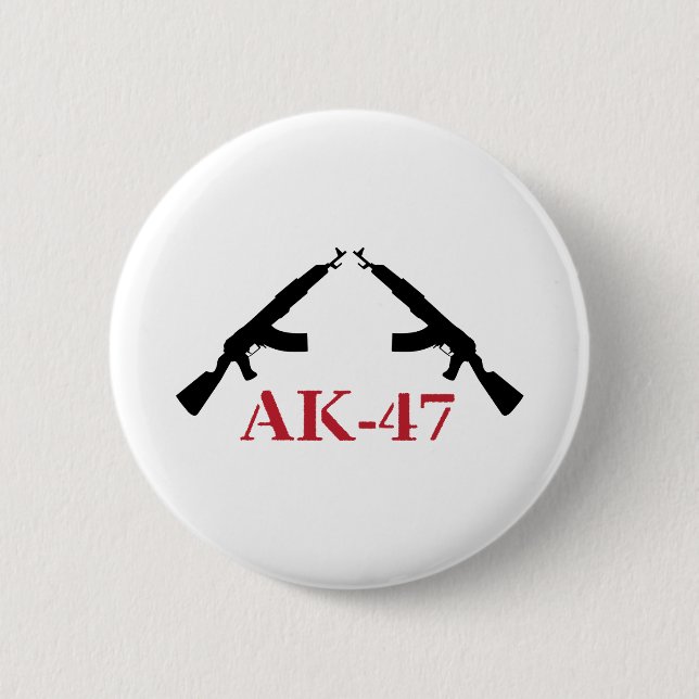 CHAPA REDONDA DE 5 CM AK-47 (Anverso)