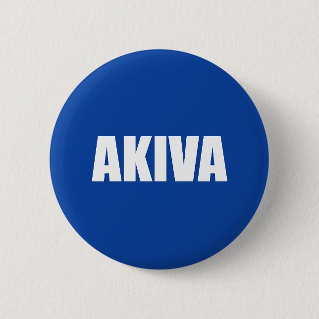 Chapa Redonda De 5 Cm Akiva (Anverso)