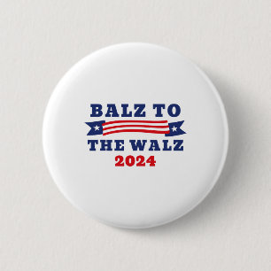 Chapa Redonda De 5 Cm Al Walz 2024 Kamala Harris Tim Waltz Elección