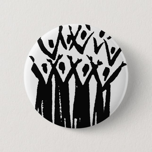 CHAPA REDONDA DE 5 CM ALABANZA (Anverso)